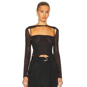 MIAOU Phoenix corset Top